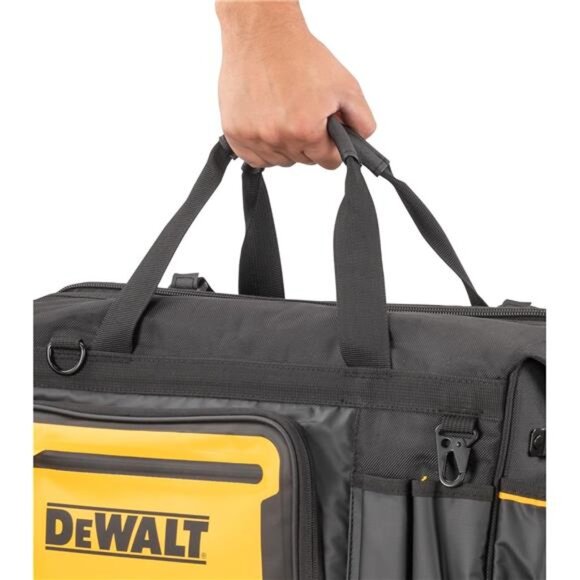 Tool Bag, Water Resistant, Hard Bottom, 20-inch, Professional Tool Tote - Picture 5 of 7